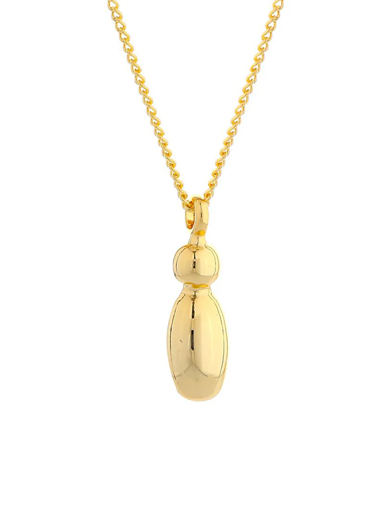 14K Gold Dipped Initial Necklace - Image 12