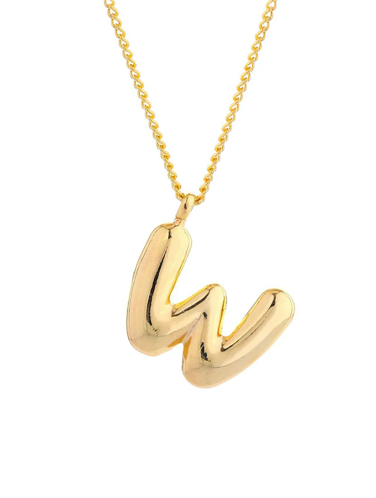 14K Gold Dipped Initial Necklace - Image 24