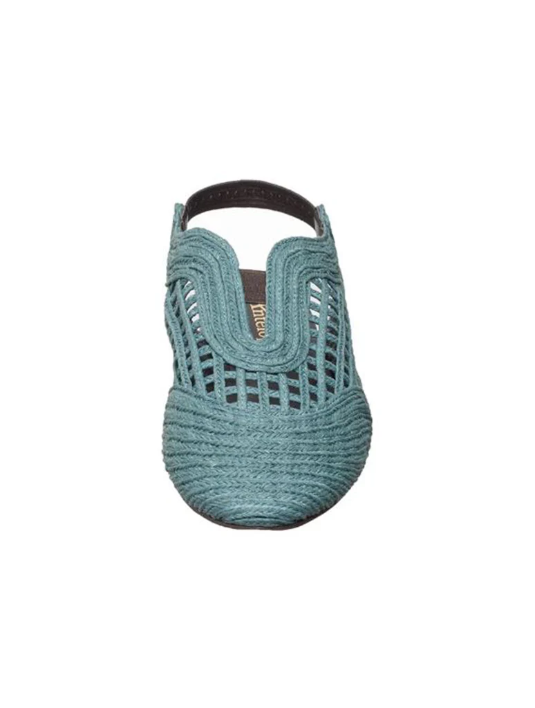 Antelope Daisy Woven Slingback Flats - Image 3