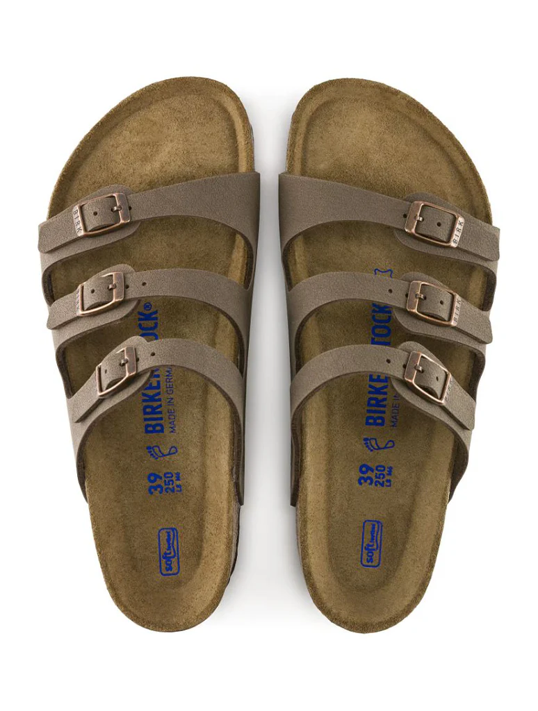 Birkenstock Florida Soft Footbed Birkibuc Sandal - Image 3