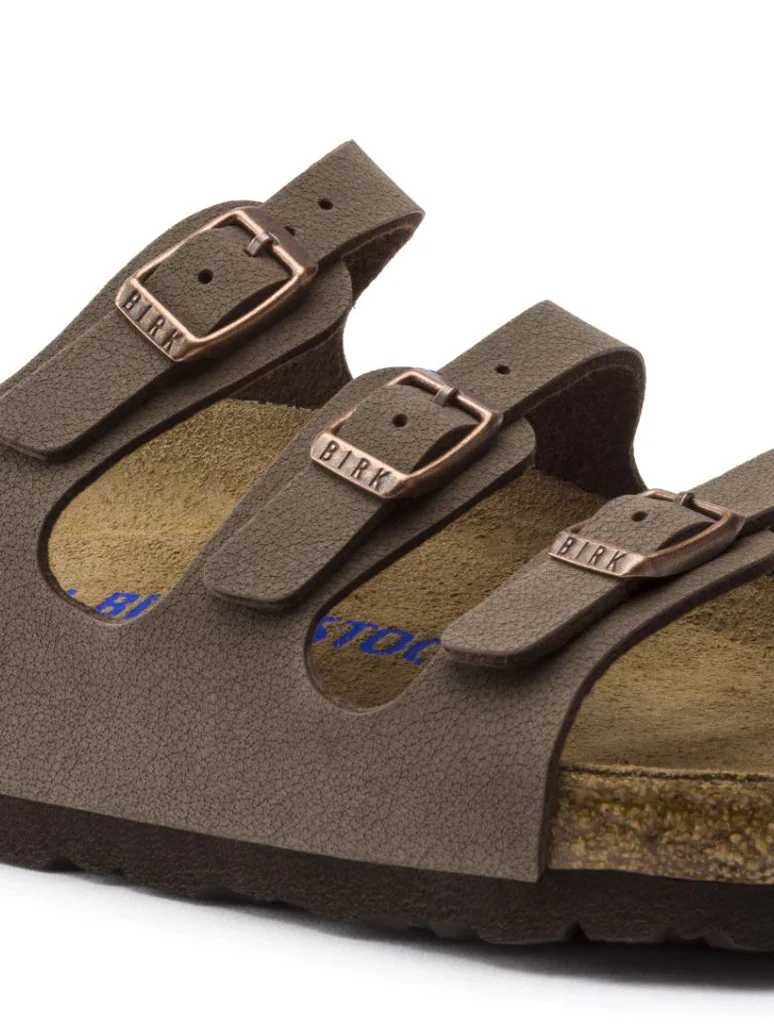 Birkenstock Florida Soft Footbed Birkibuc Sandal - Image 4