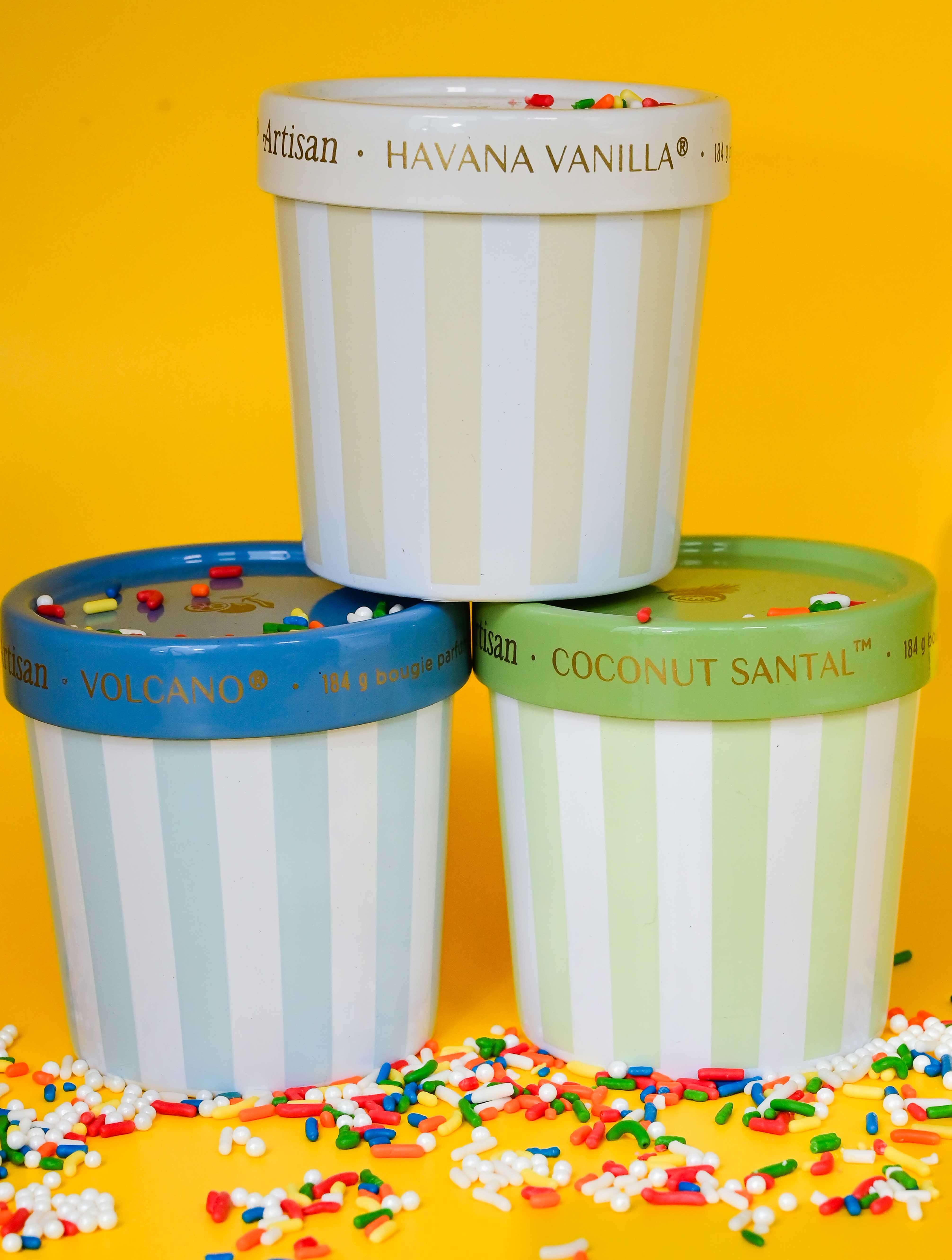 Capri Blue Artisan Caffe Capri 6.5 oz Gelato Cup Havana Vanilla Candle - Image 3