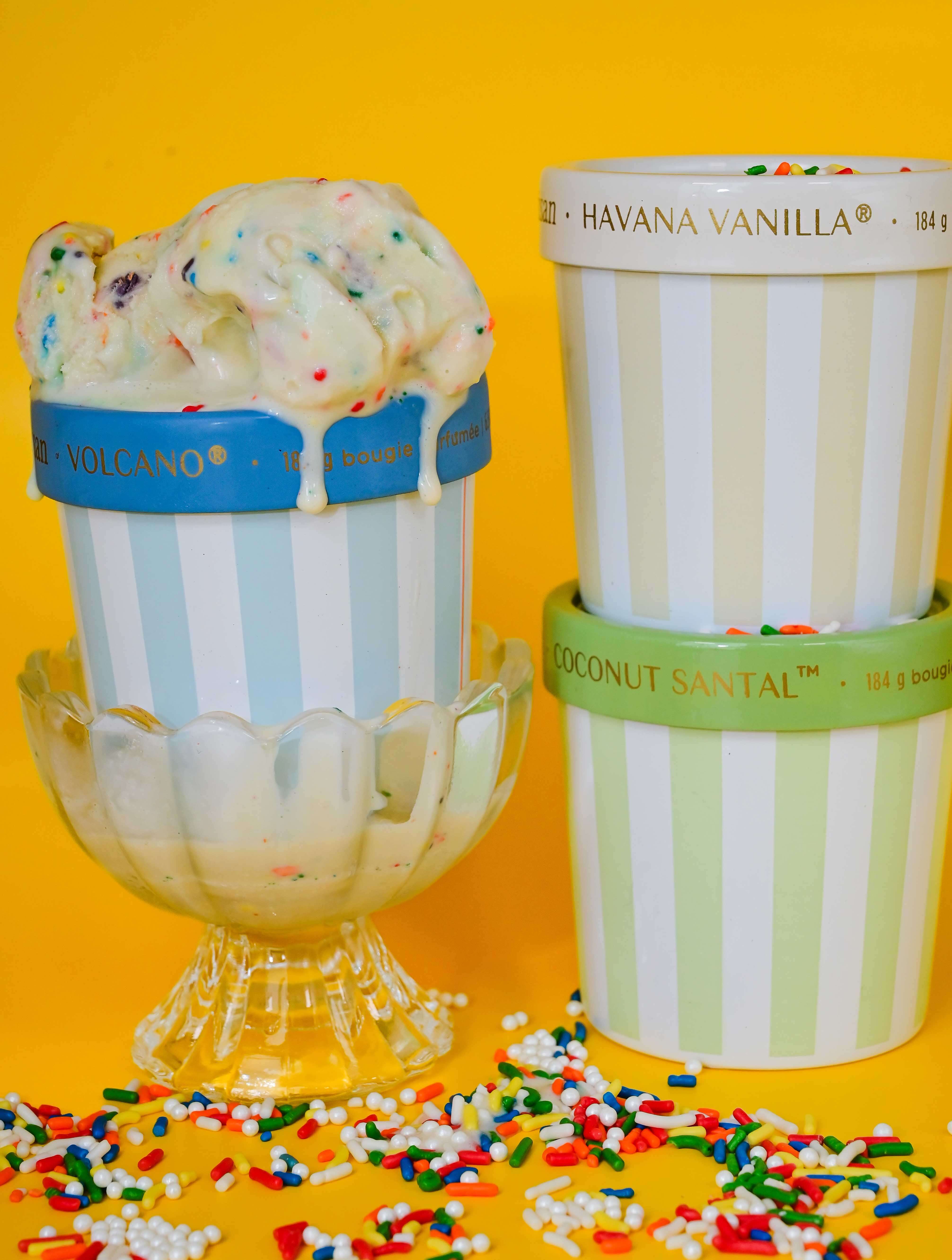 Capri Blue Artisan Caffe Capri 6.5 oz Gelato Cup Volcano Candle - Image 2
