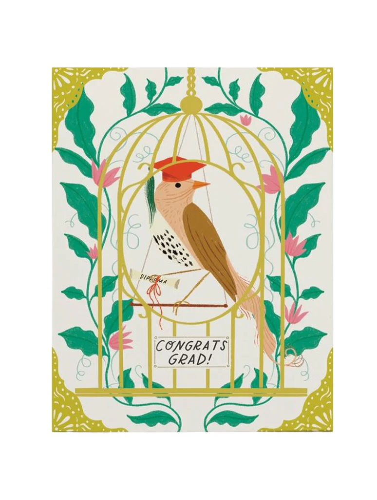 Congrats Grad Bird Card