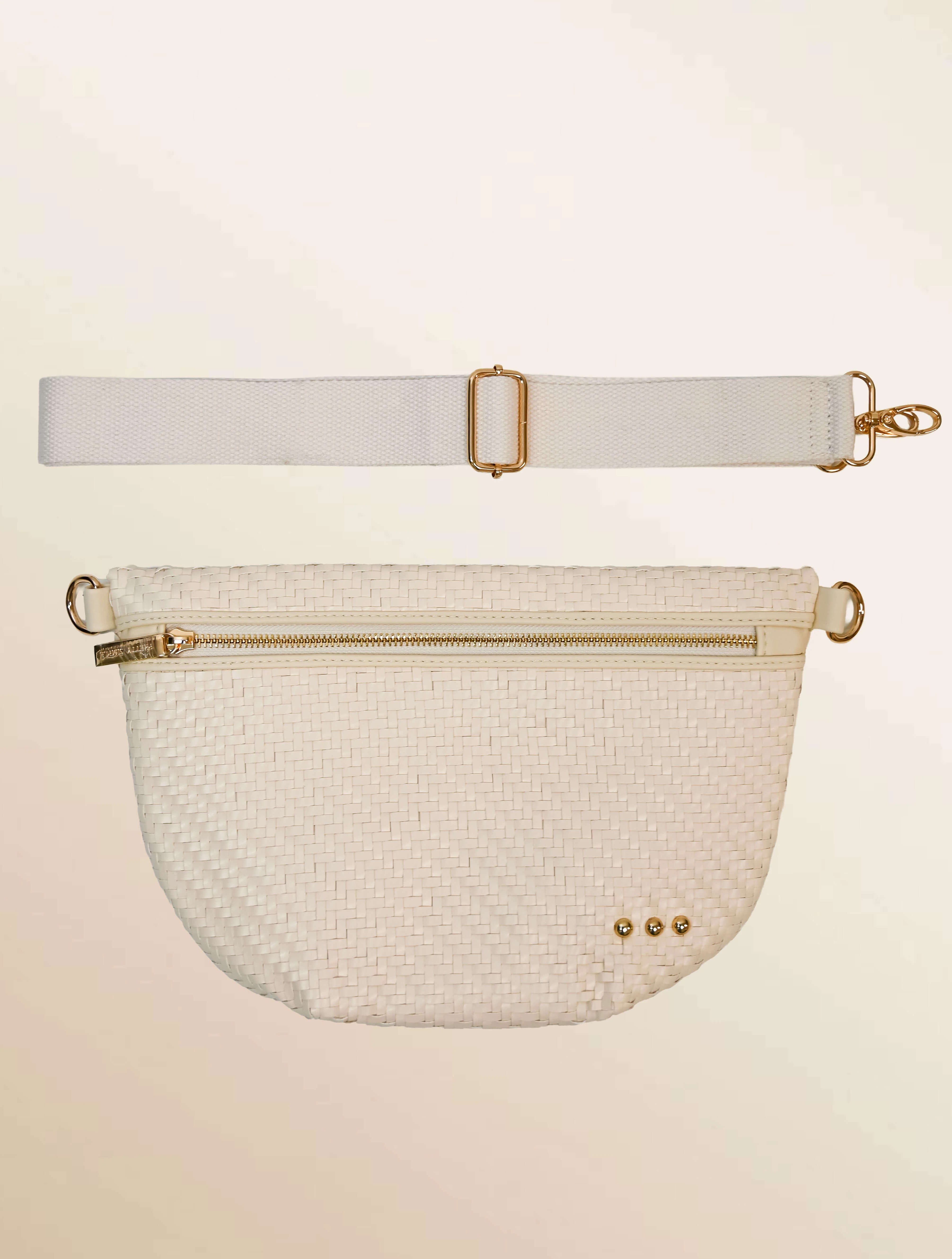 Diagonal Westlyn Woven Bum Bag - Image 3