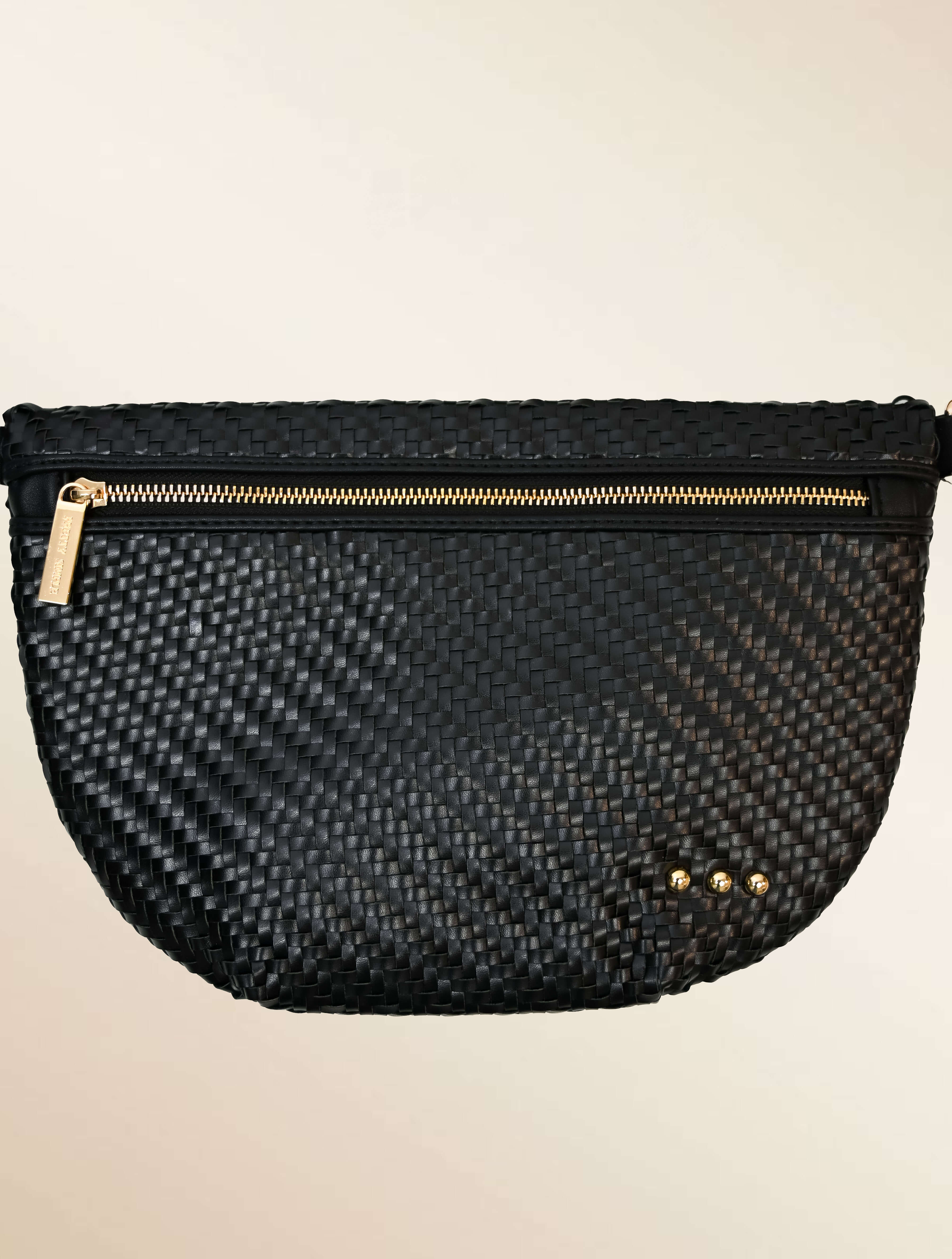Diagonal Westlyn Woven Bum Bag - Image 4
