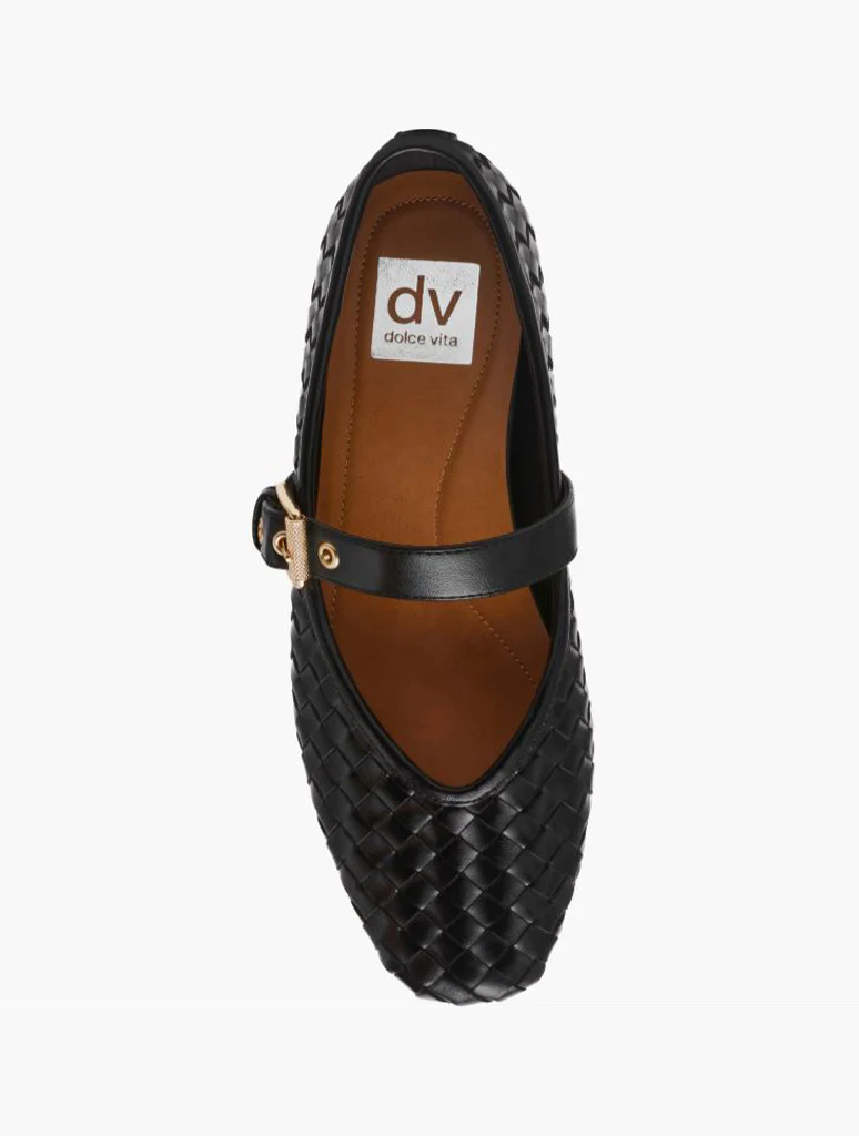DV Mulaney Woven Mary Jane Flat - Image 4