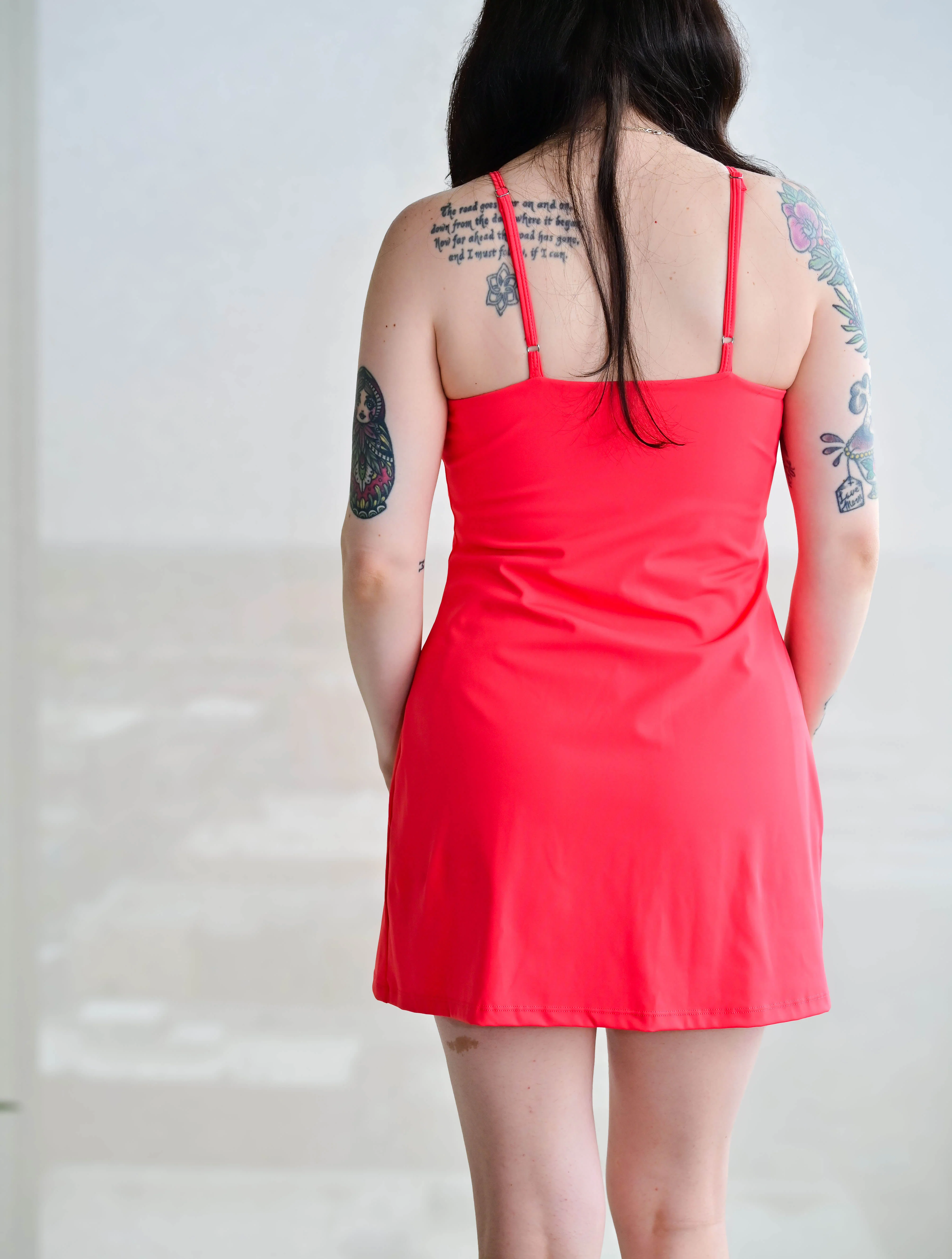 Eugene Second Skin Mini Dress With Adjustable Straps - Image 3
