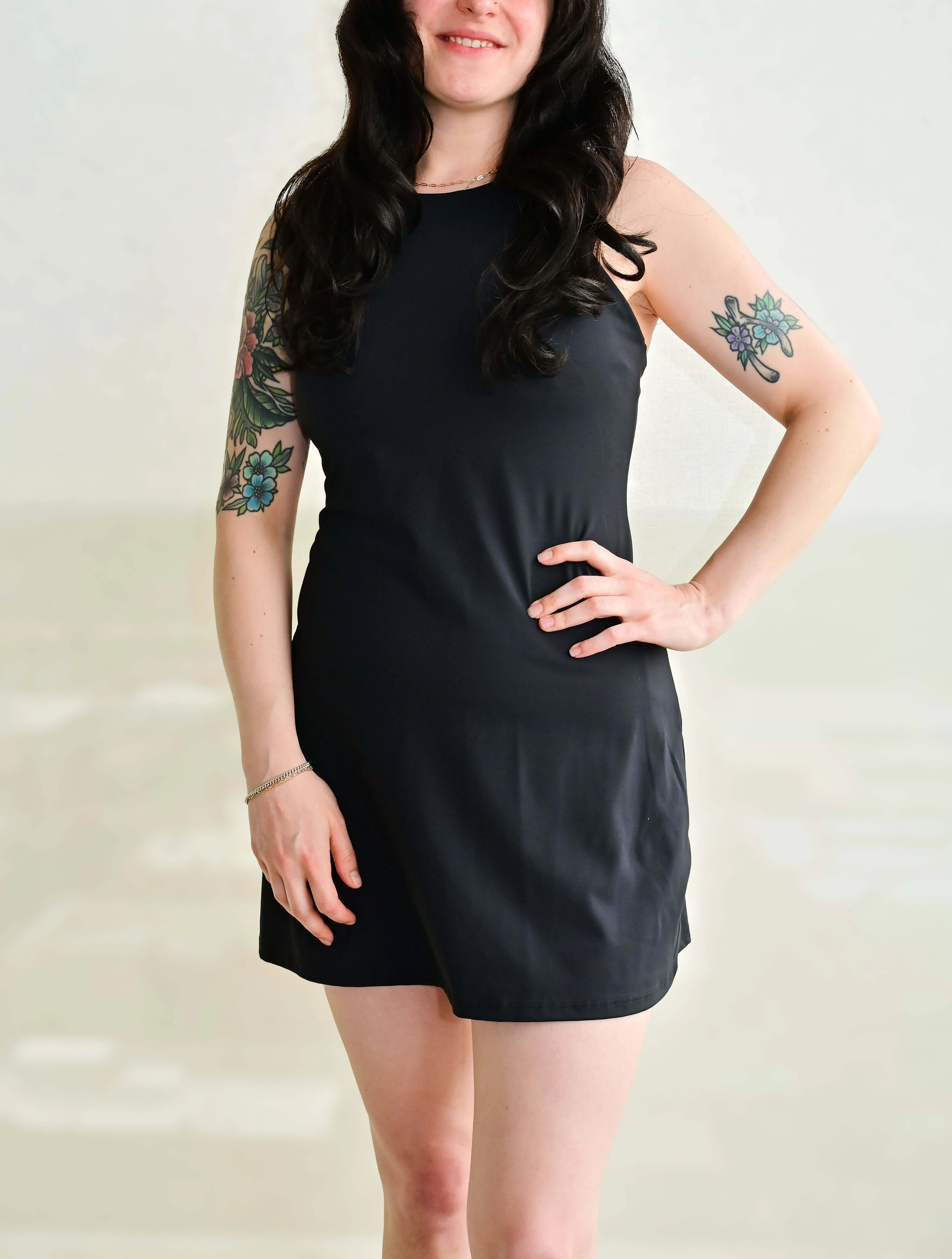 Eugene Second Skin Mini Dress With Adjustable Straps - Image 4