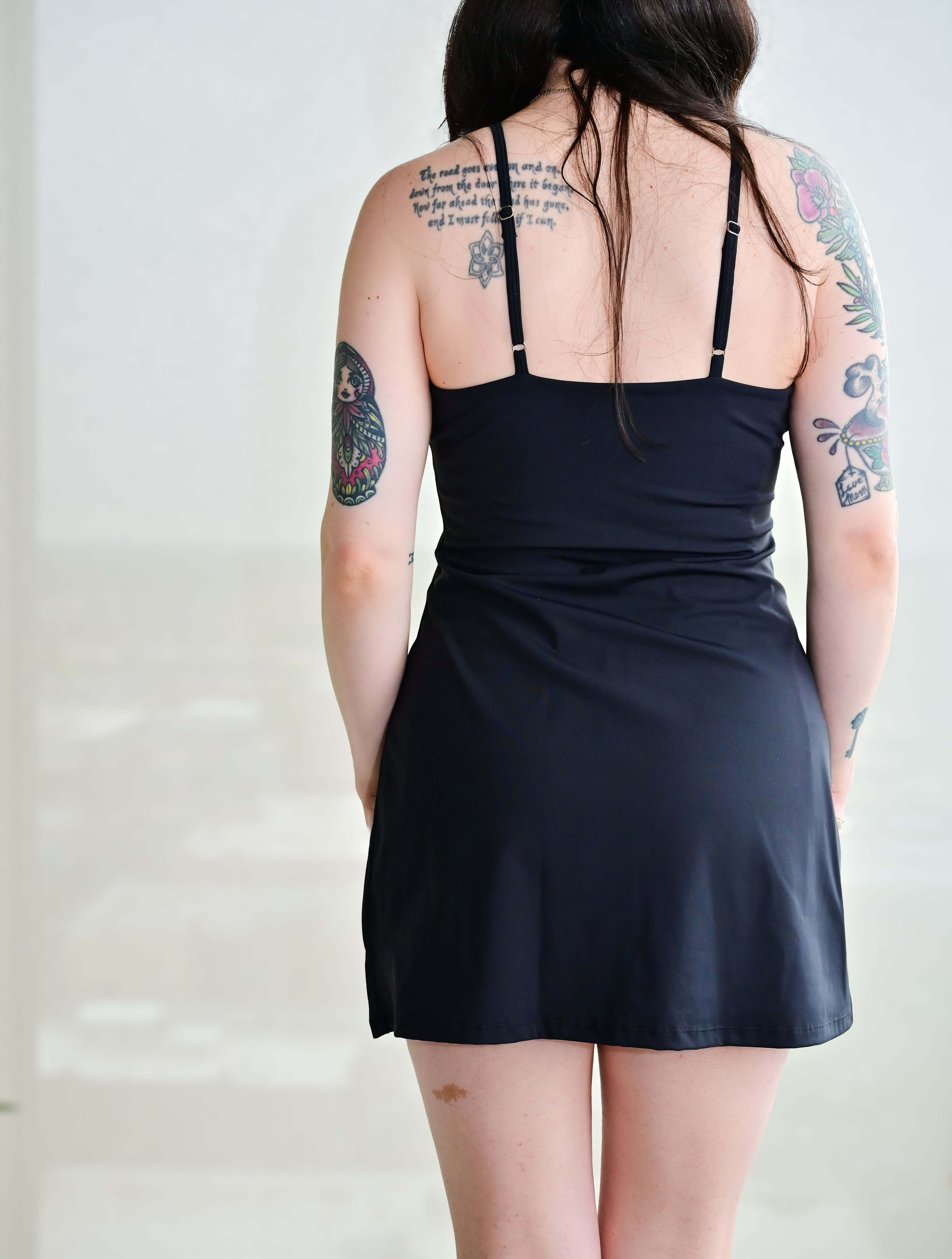 Eugene Second Skin Mini Dress With Adjustable Straps - Image 7