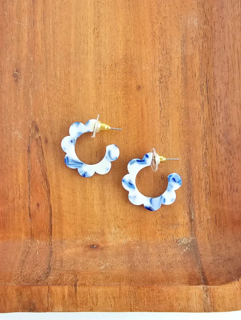 Flora Mini Hoops - Image 2