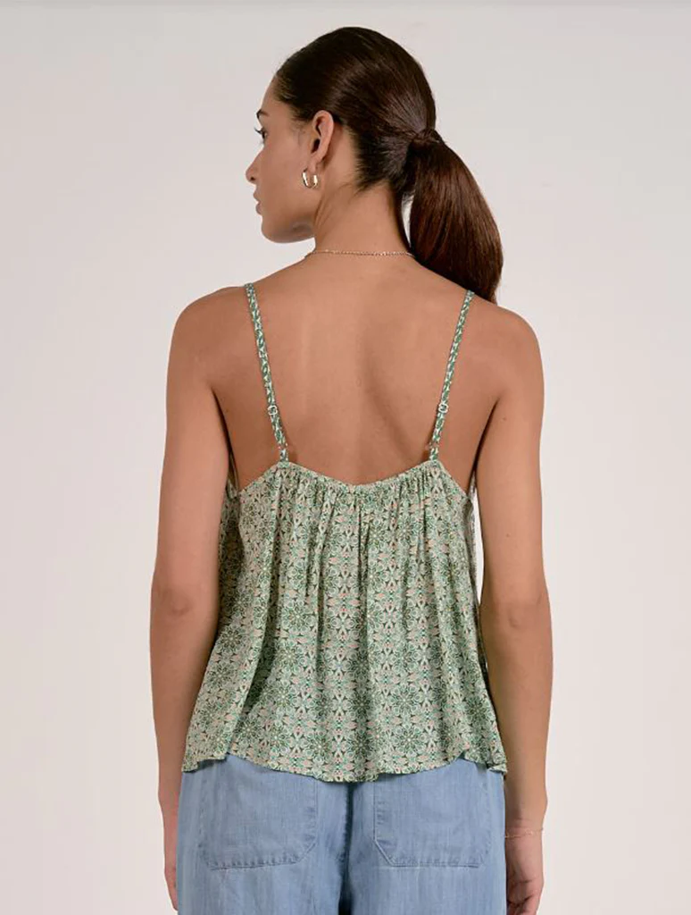 Flowy Spaghetti Strap Blouse - Image 3