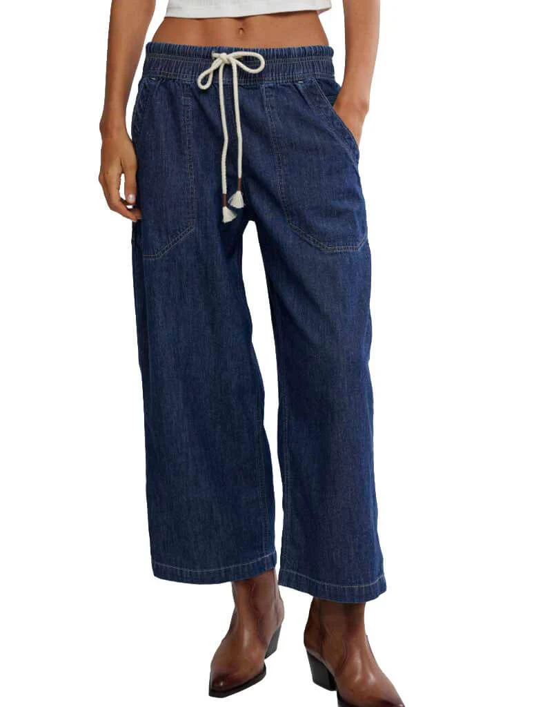 Free People Easy Peasy Pull-On Jeans