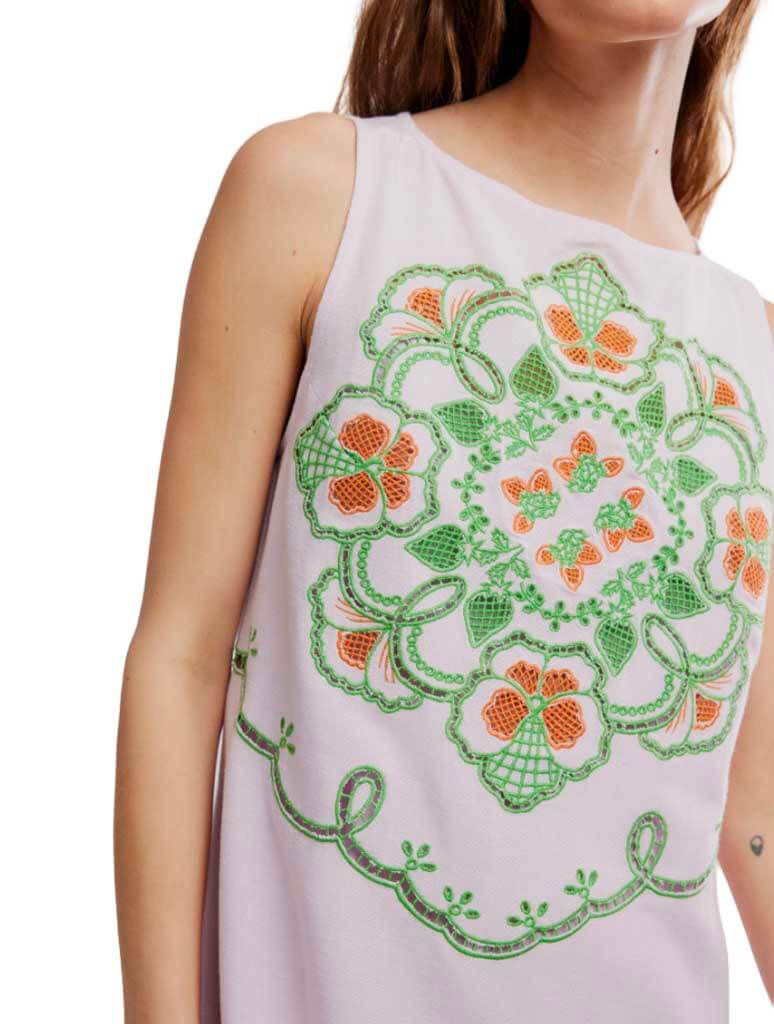 Free People Electric Garden Mini Dress - Image 4