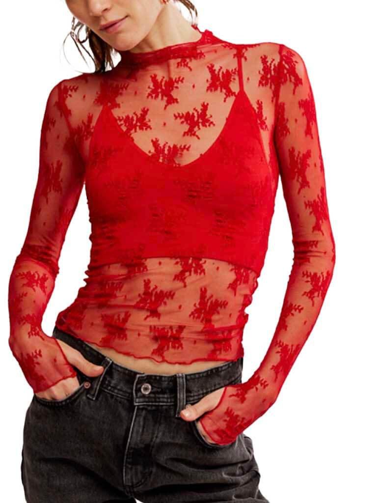 Free People Lady Lux Layering Top - Image 3