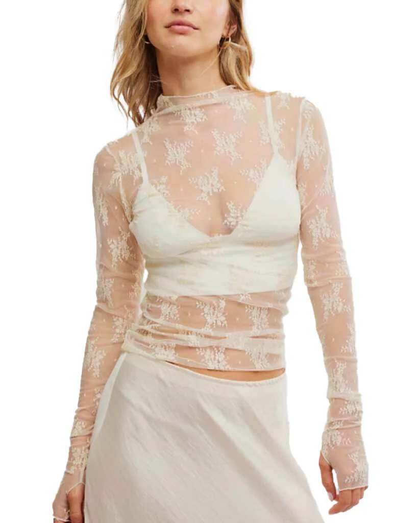Free People Lady Lux Layering Top - Image 5