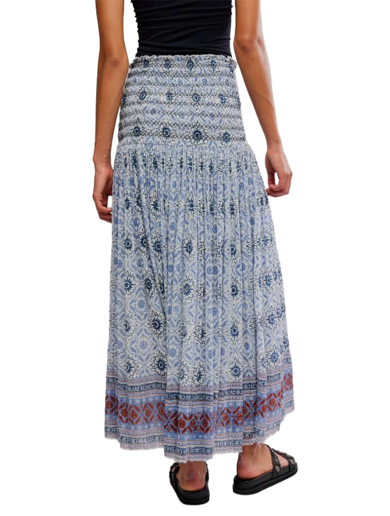 Free People Ravenna Printed Maxi Skirt - Image 3