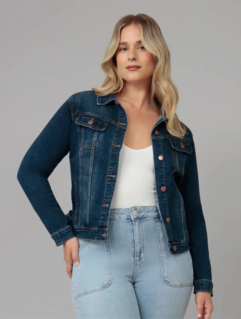 Lola Jeans Gabriella Classic Denim Jacket - Image 3