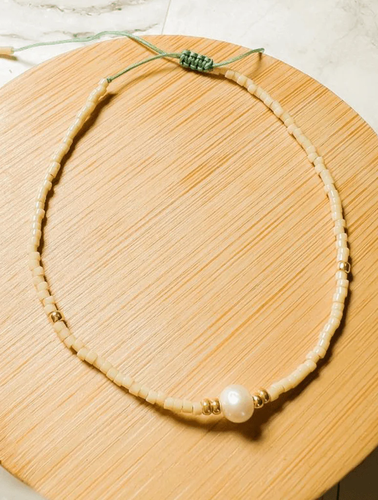 Gem & Seed Large Bead Bracelet - Image 2