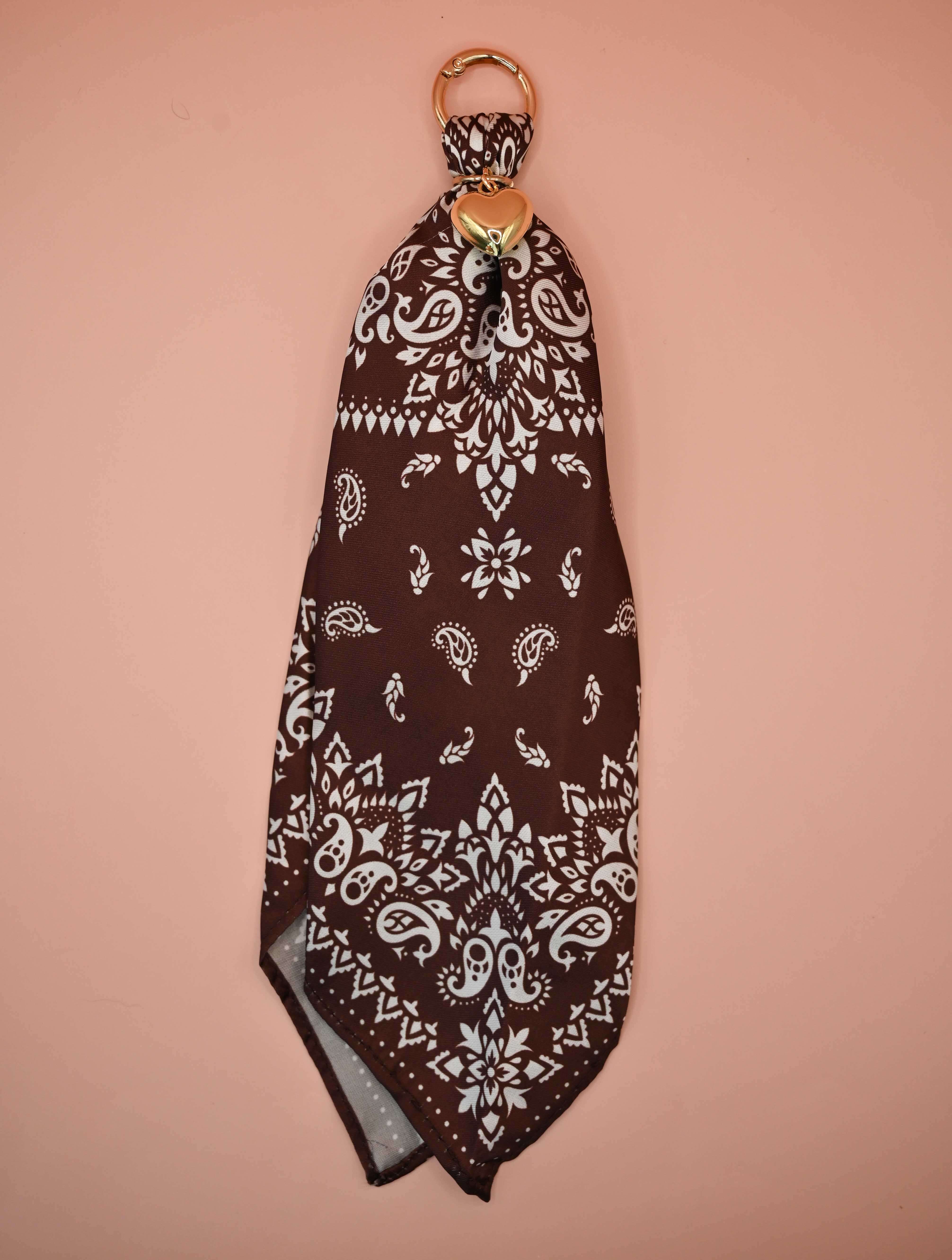 Romy Bandana Bag Charm - Image 3