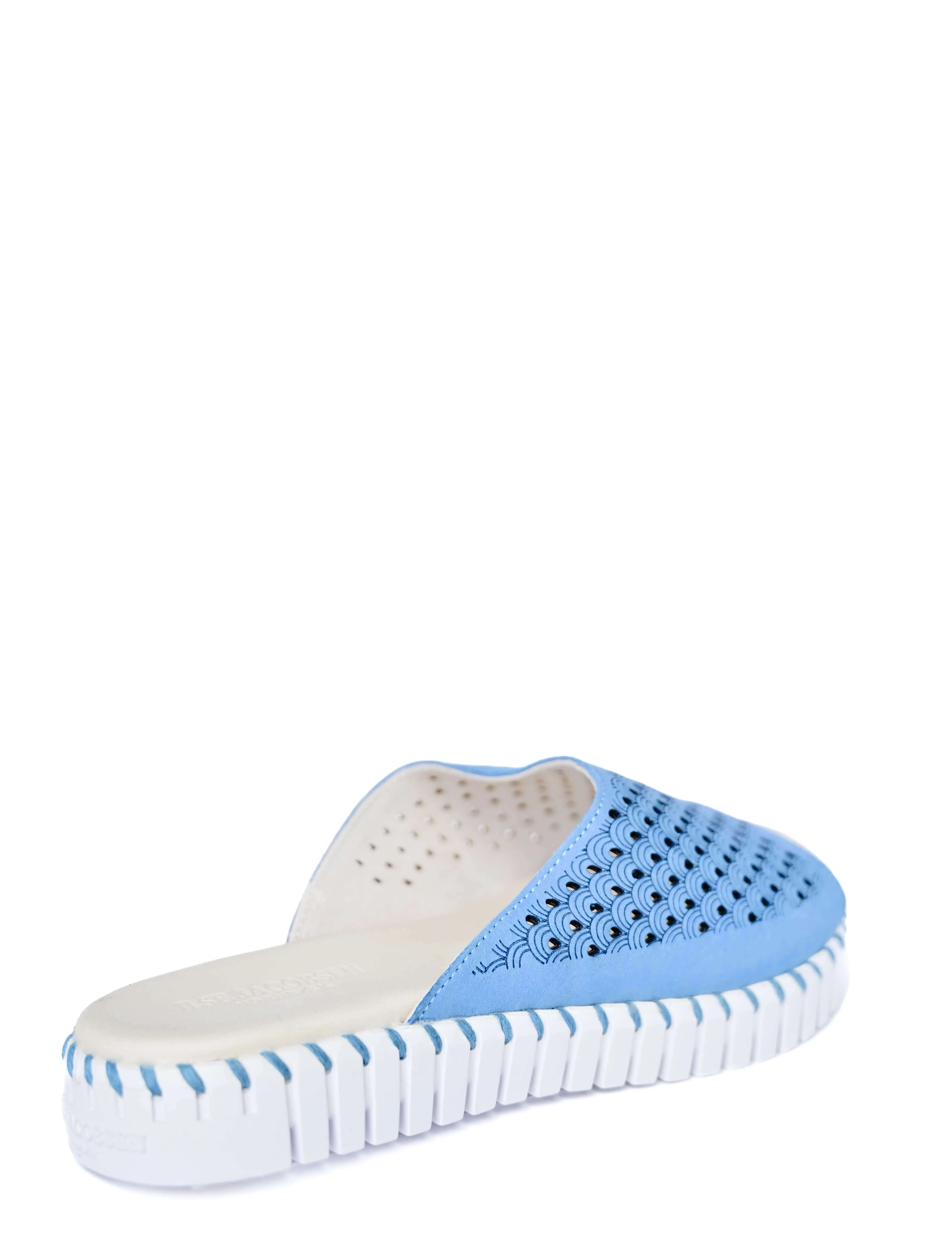 Ilse Jacobsen Tulip 1375 Perforated Open-Toe Flat Sandal (Final Sale)* - Image 3