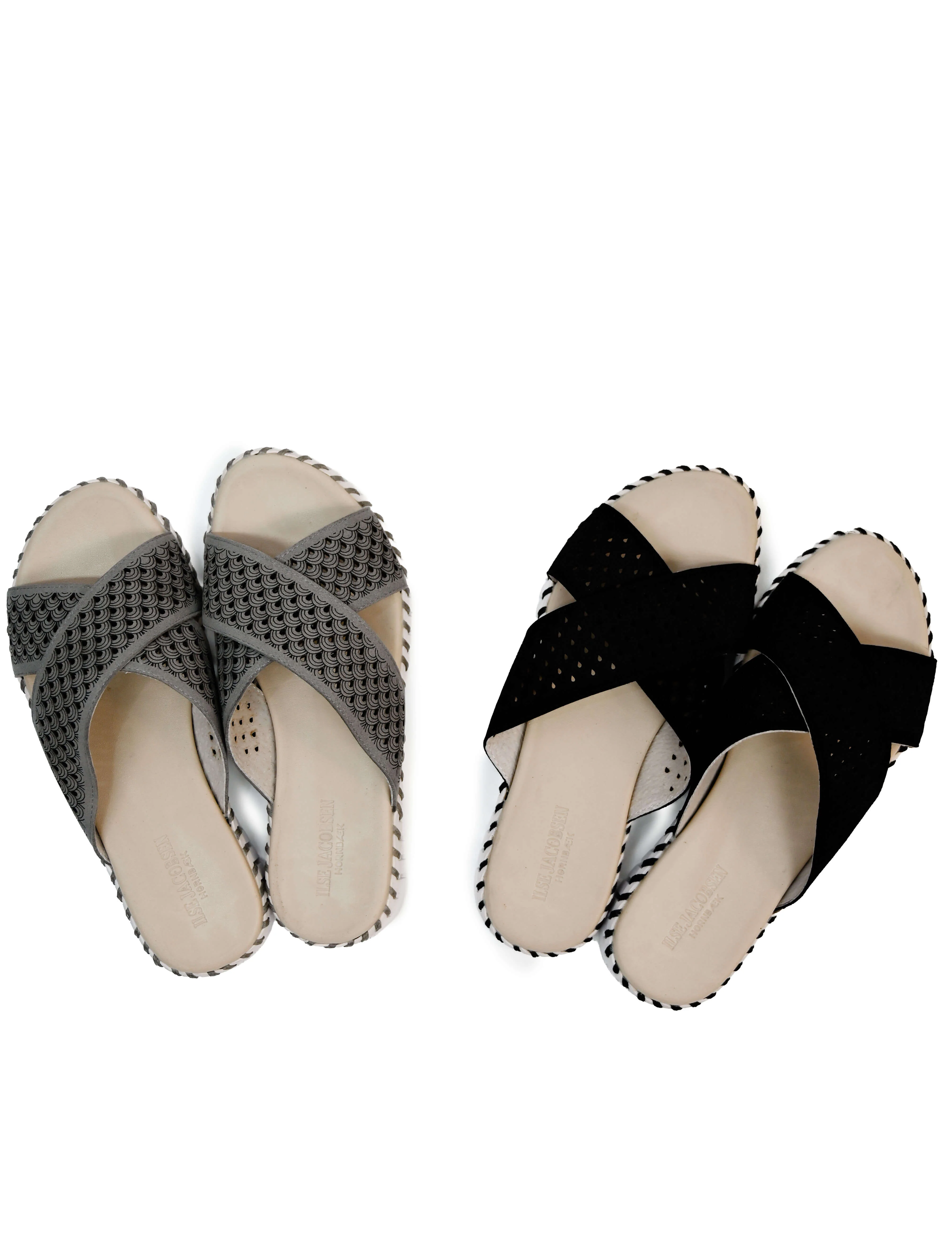 Ilse Jacobsen Tulip 1575 Perforated Open-Toe Flat Sandal (Final Sale)* - Image 11