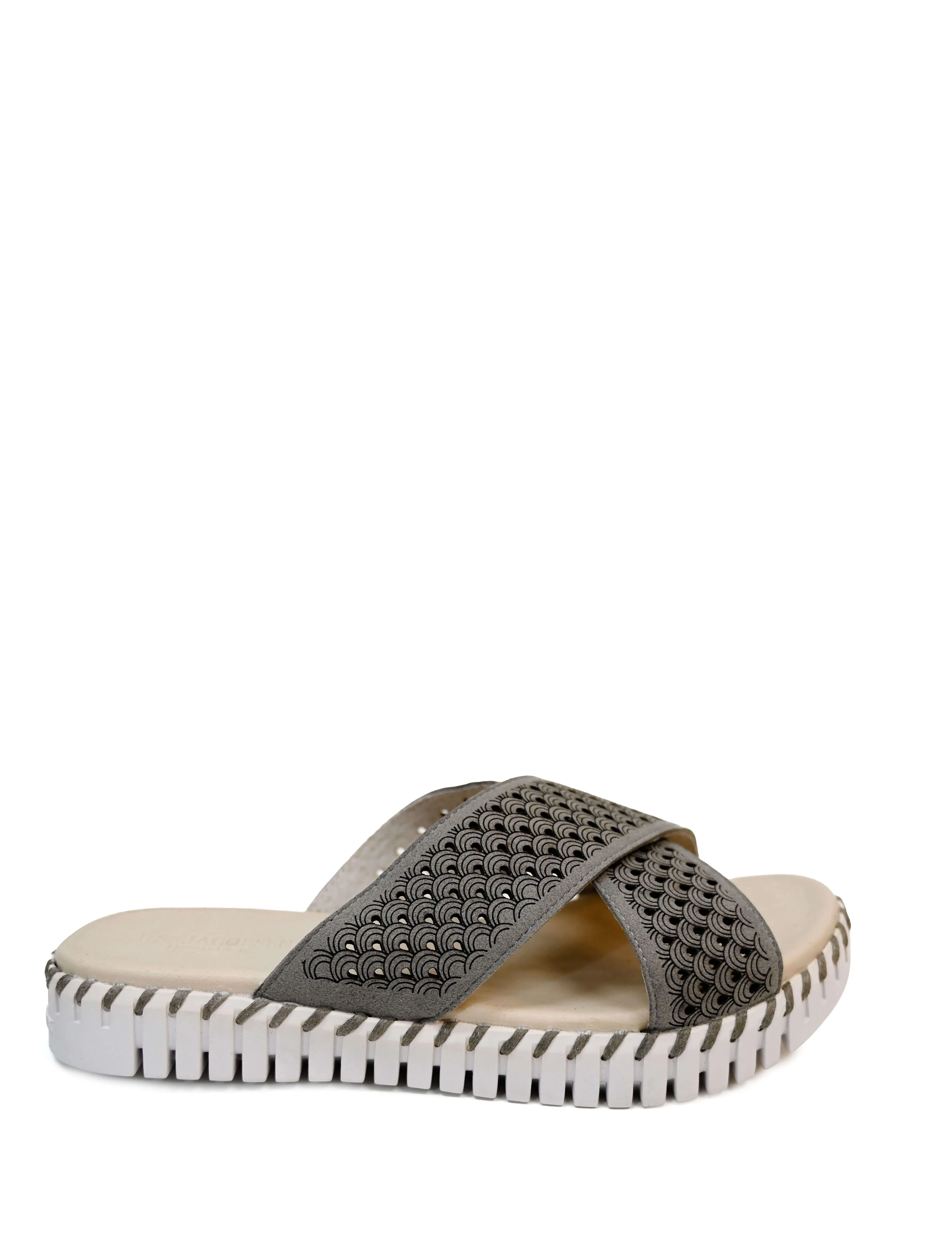 Ilse Jacobsen Tulip 1575 Perforated Open-Toe Flat Sandal (Final Sale)* - Image 4