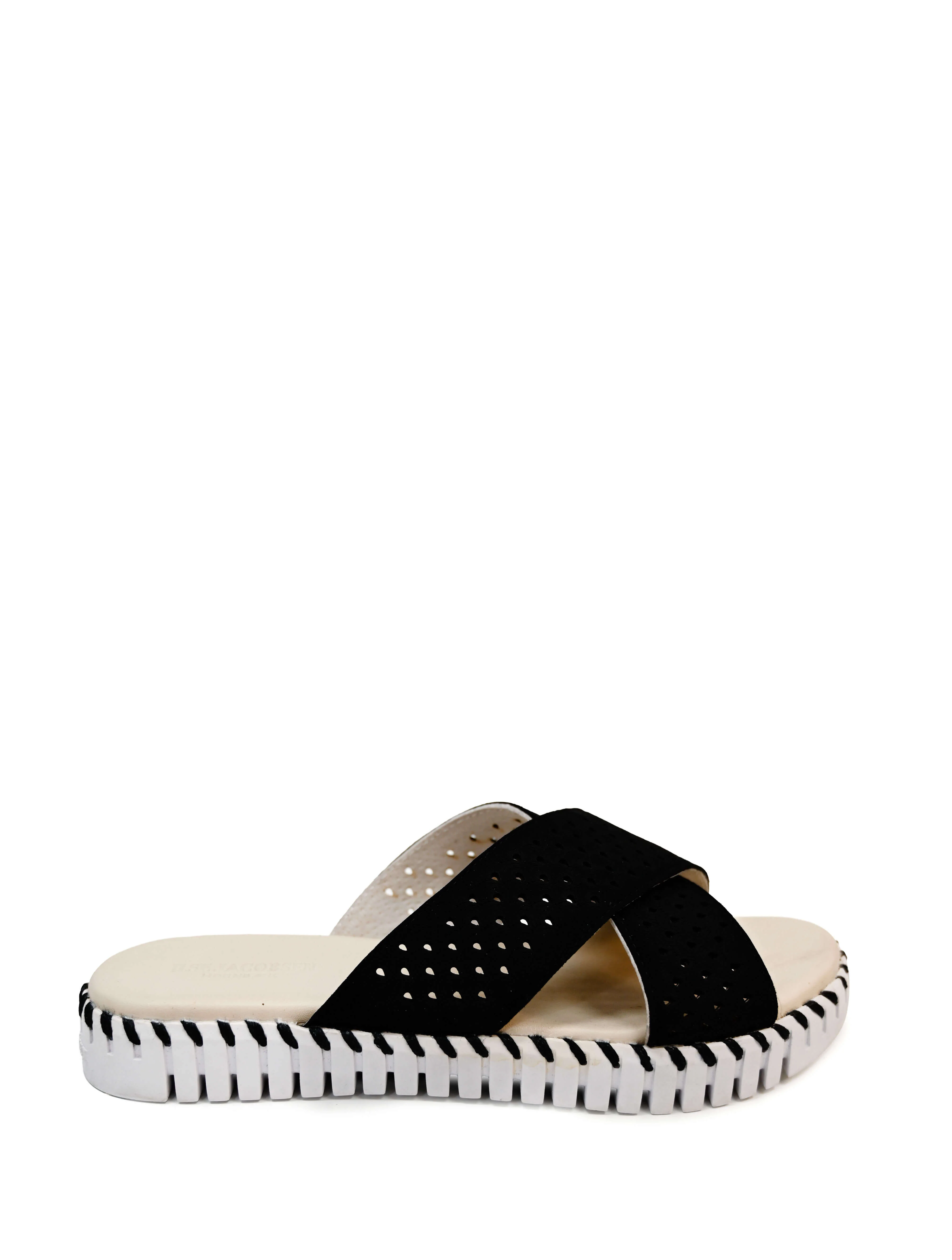 Ilse Jacobsen Tulip 1575 Perforated Open-Toe Flat Sandal (Final Sale)* - Image 7