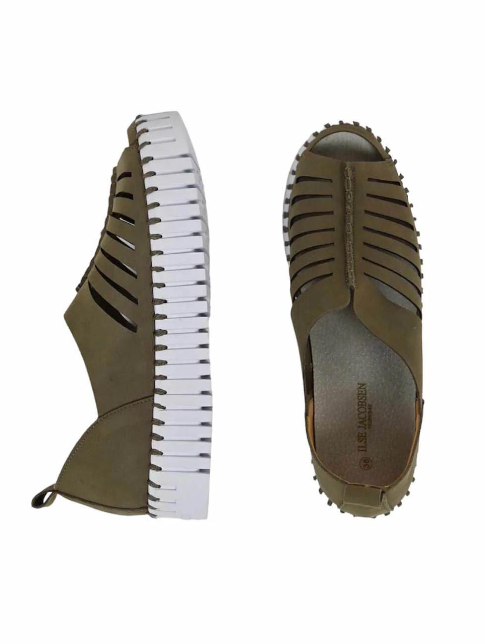 Ilse Jacobsen Tulip 9376 Open Toe Flat (Final Sale)* - Image 5