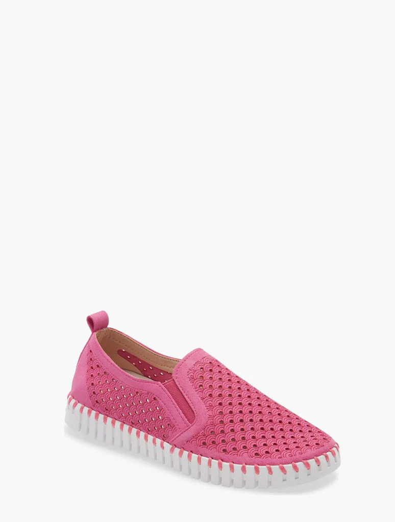 Ilse Jacobsen Tulip Perforated Slip-On Sneaker - Image 10