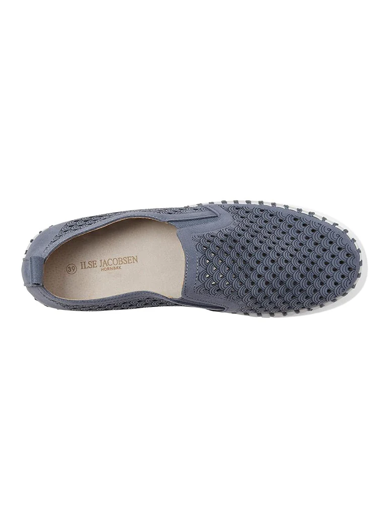 Ilse Jacobsen Tulip Perforated Slip-On Sneaker - Image 4