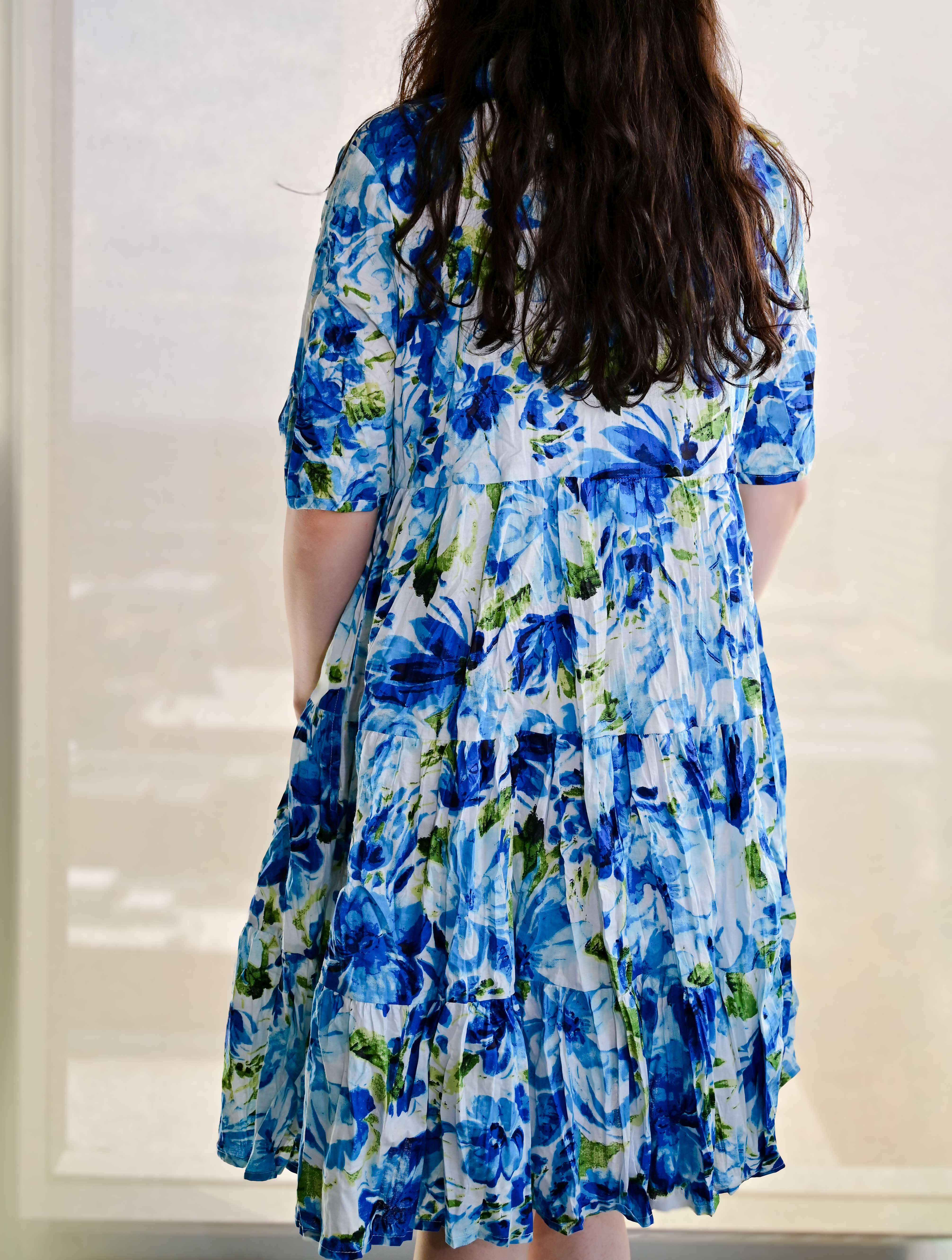 July Short Sleeve Babydoll Dress - Image 5