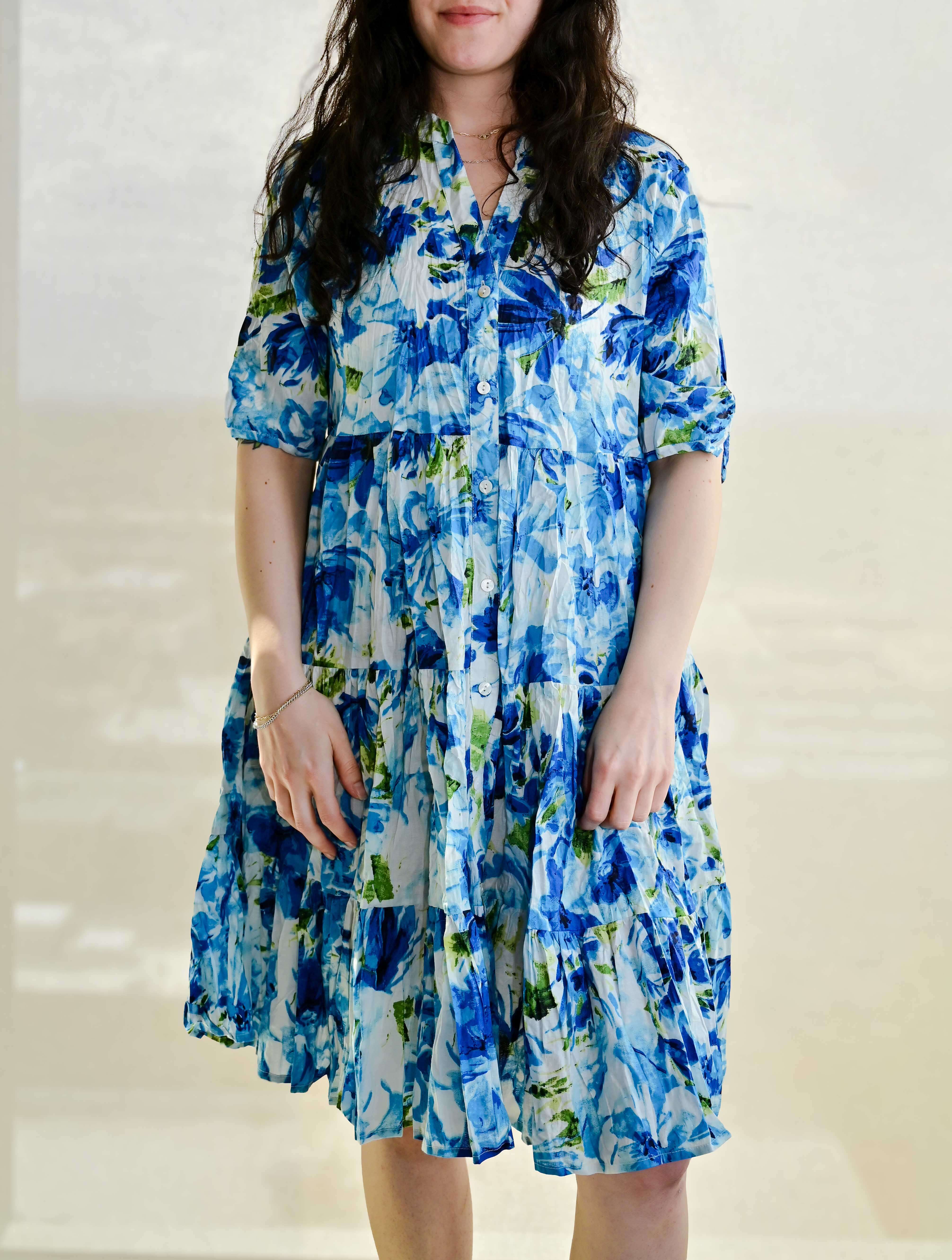 July Short Sleeve Babydoll Dress - Image 6