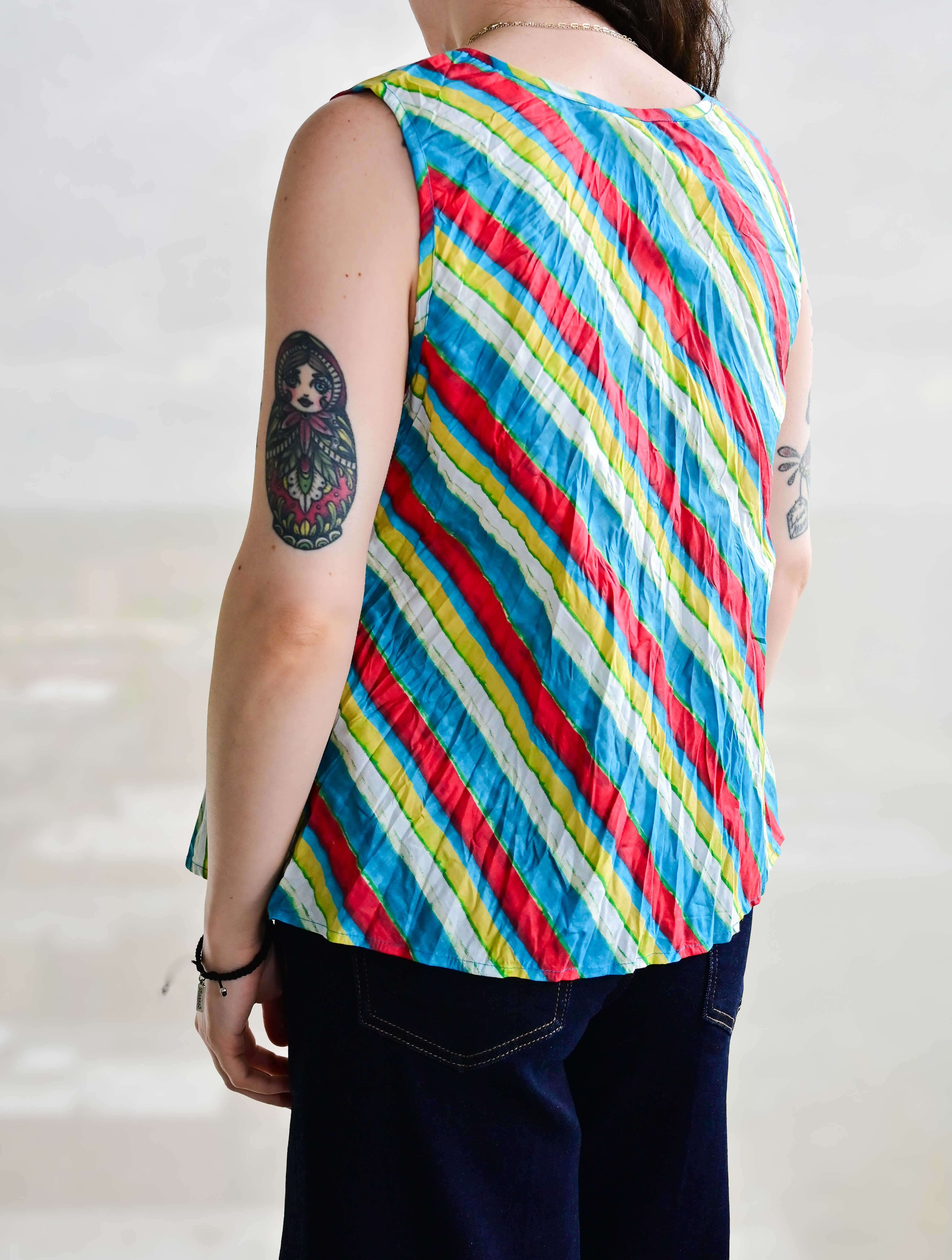 Jus Printed Tank Top - Image 4