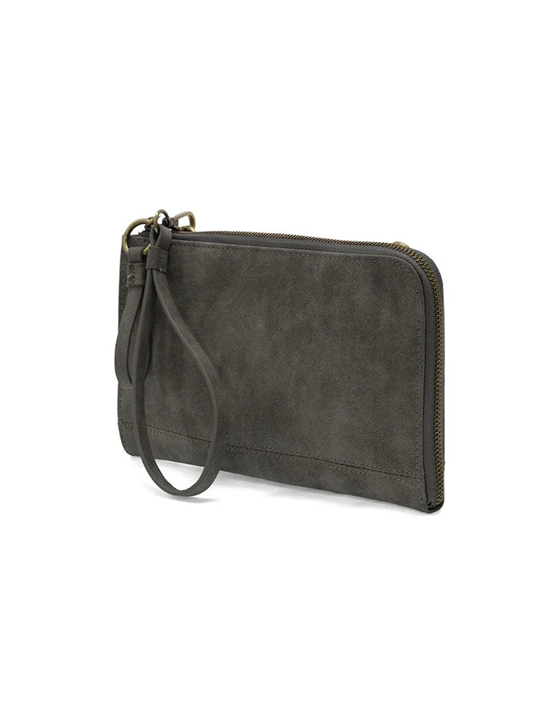 Karina Convertible Faux Suede Wristlet and Wallet - Image 5