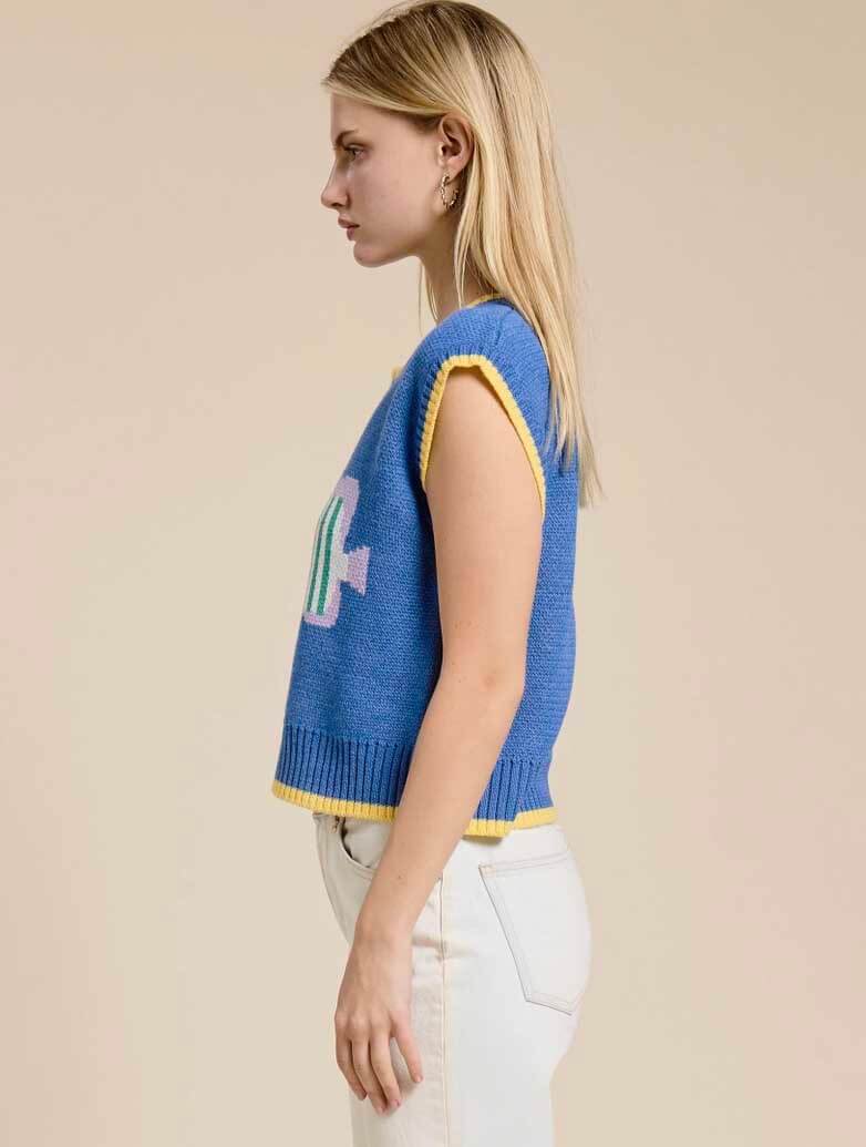Kissy Fishies Short Sleeve Sweater - Image 2