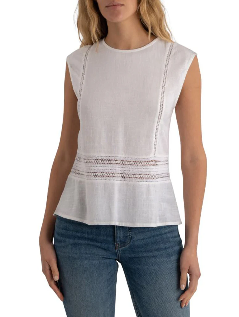 Kut from the Kloth Carly Crochet Tank Top