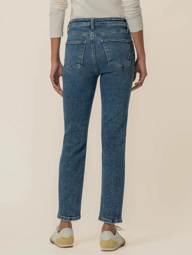 Kut From The Kloth Rachael High Rise Fab Ab Mom Jean Regular Hem - Image 3
