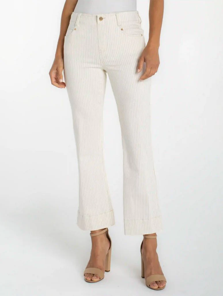 Liverpool Gia Glider Crop Flare Jeans