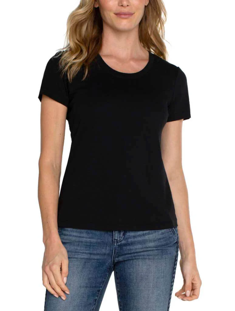 Liverpool Scoop Neck Short Sleeve Tee - Image 4