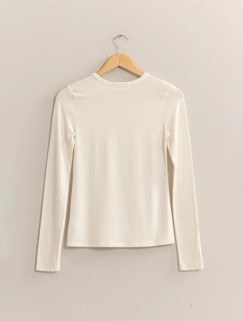 Long Sleeve Crewneck Top - Image 4