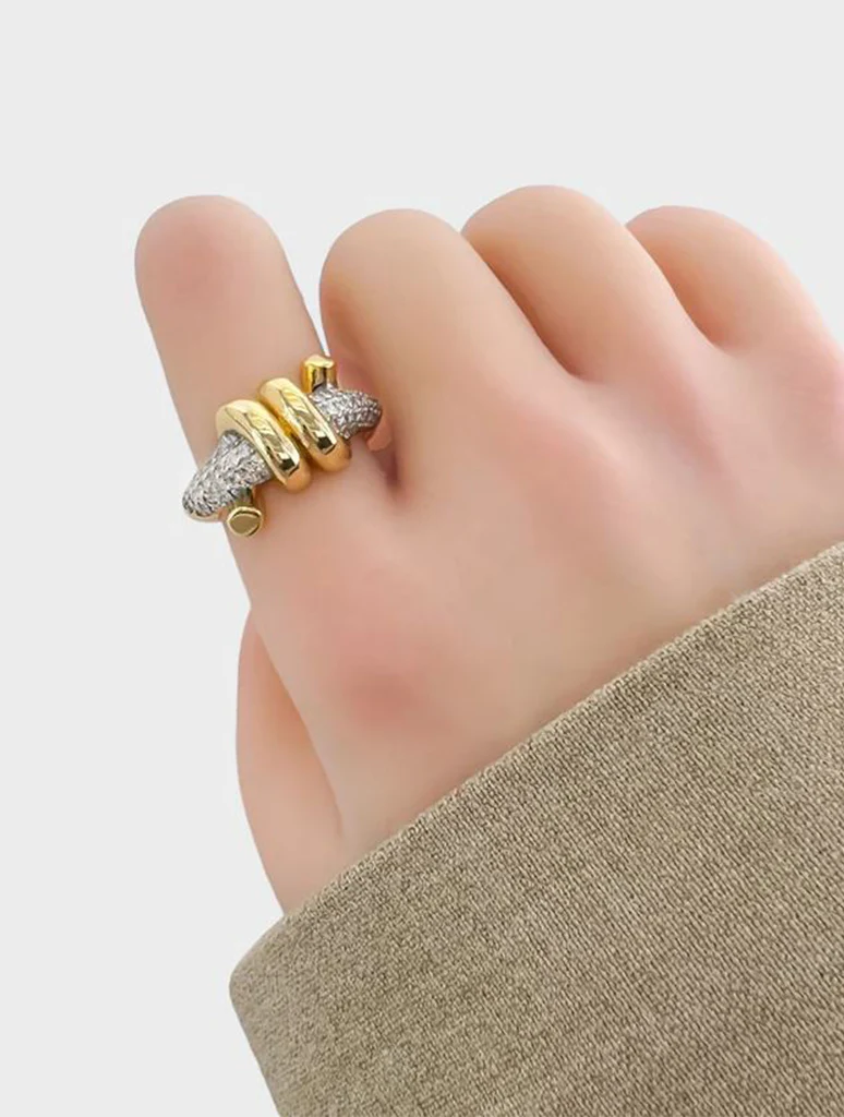 Loop Two Tone Ring - Image 2