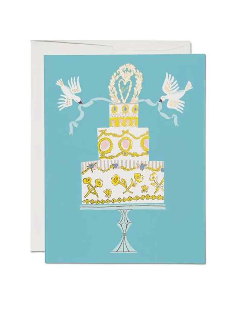 Love Cake Wedding Card