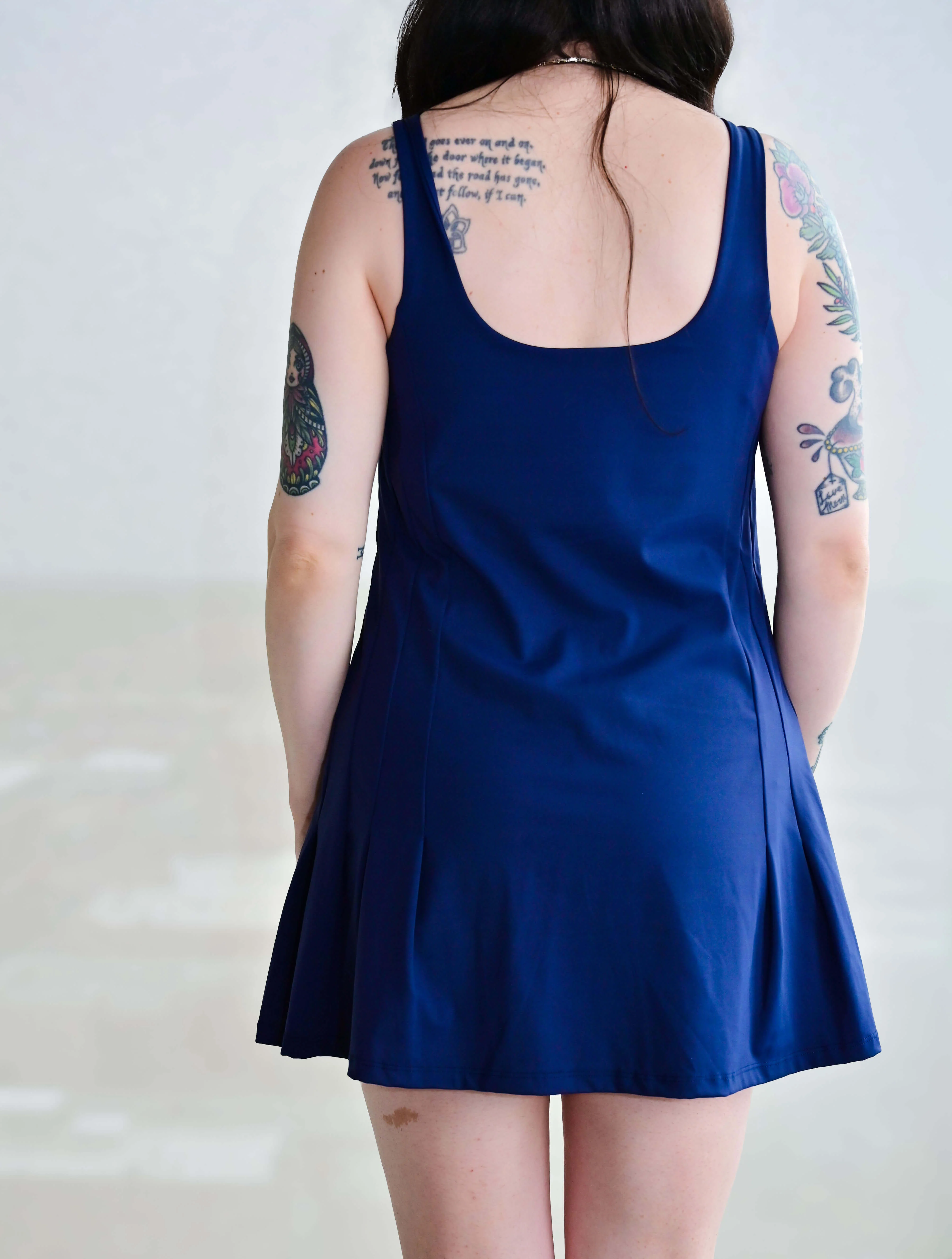 Mavis Second Skin Pleated Mini Dress - Image 5