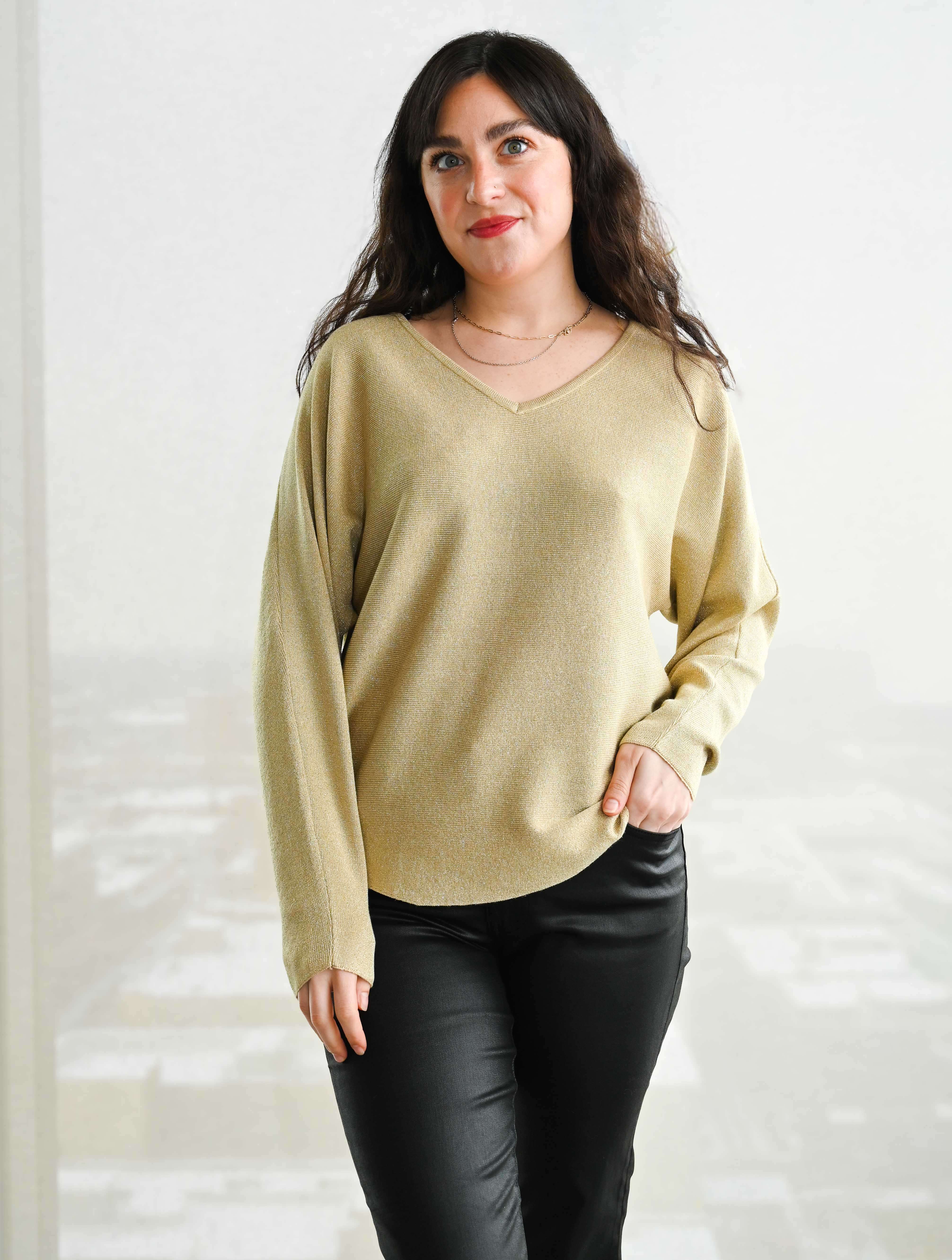 Metallic Sweater (Final Sale) - Image 2