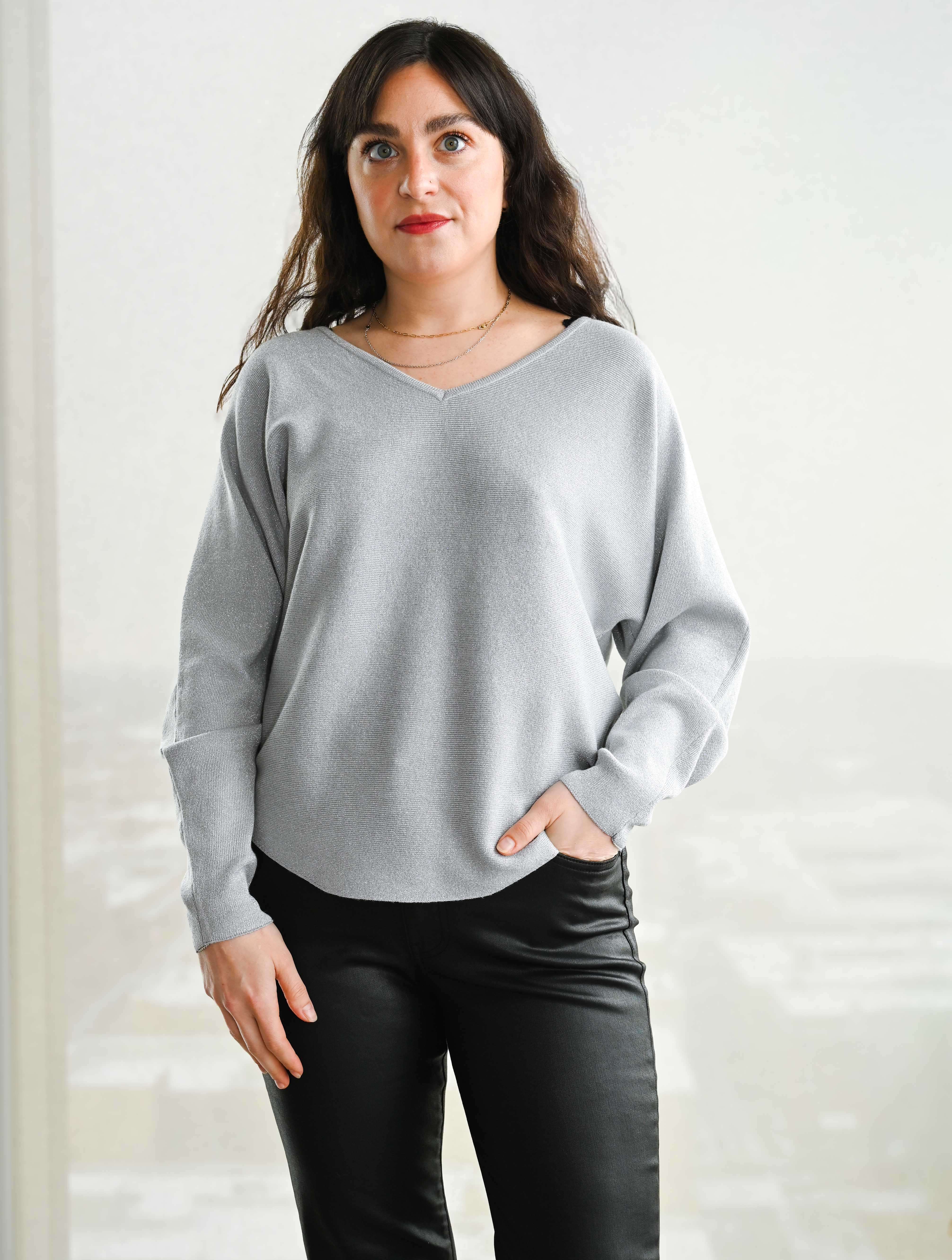 Metallic Sweater (Final Sale) - Image 3
