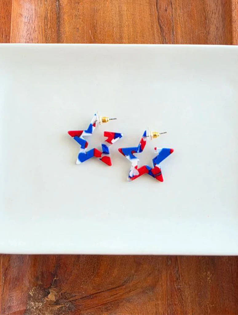 Mini Star Hoops