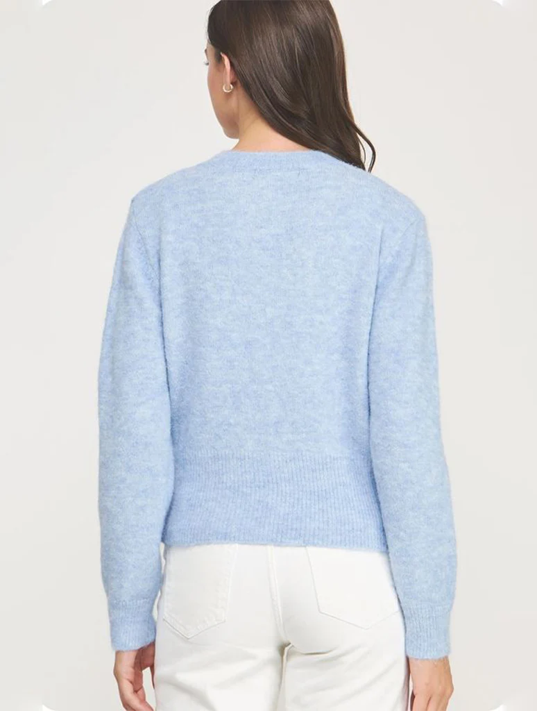 Multi Color Button Knit Cardigan - Image 8