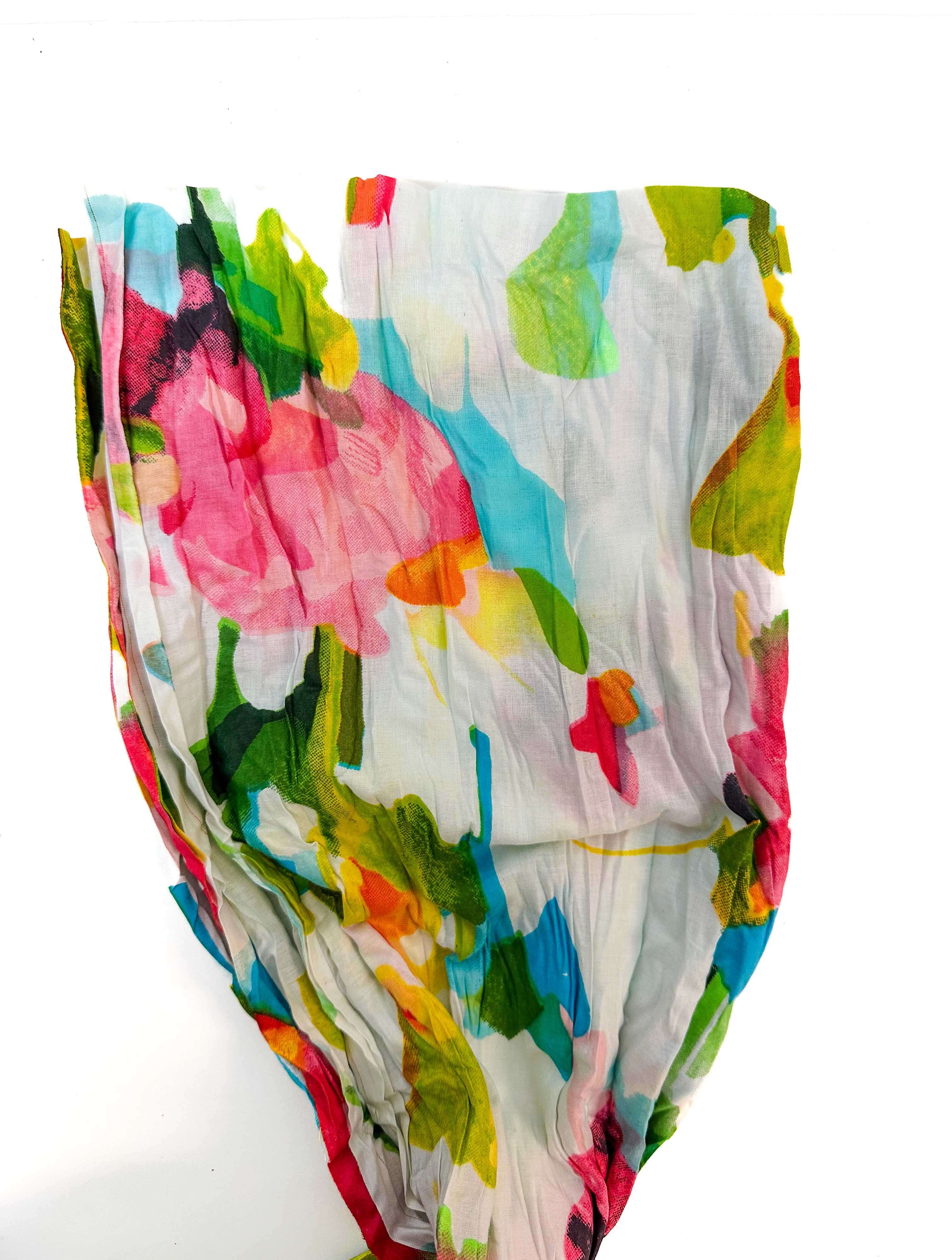Patterned Pareo Scarf/Wrap - Image 3