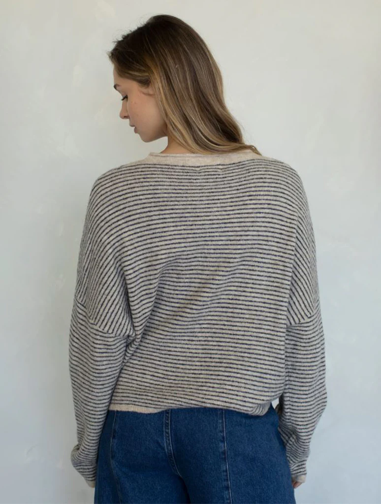 Pin Stripe Cardigan - Image 2
